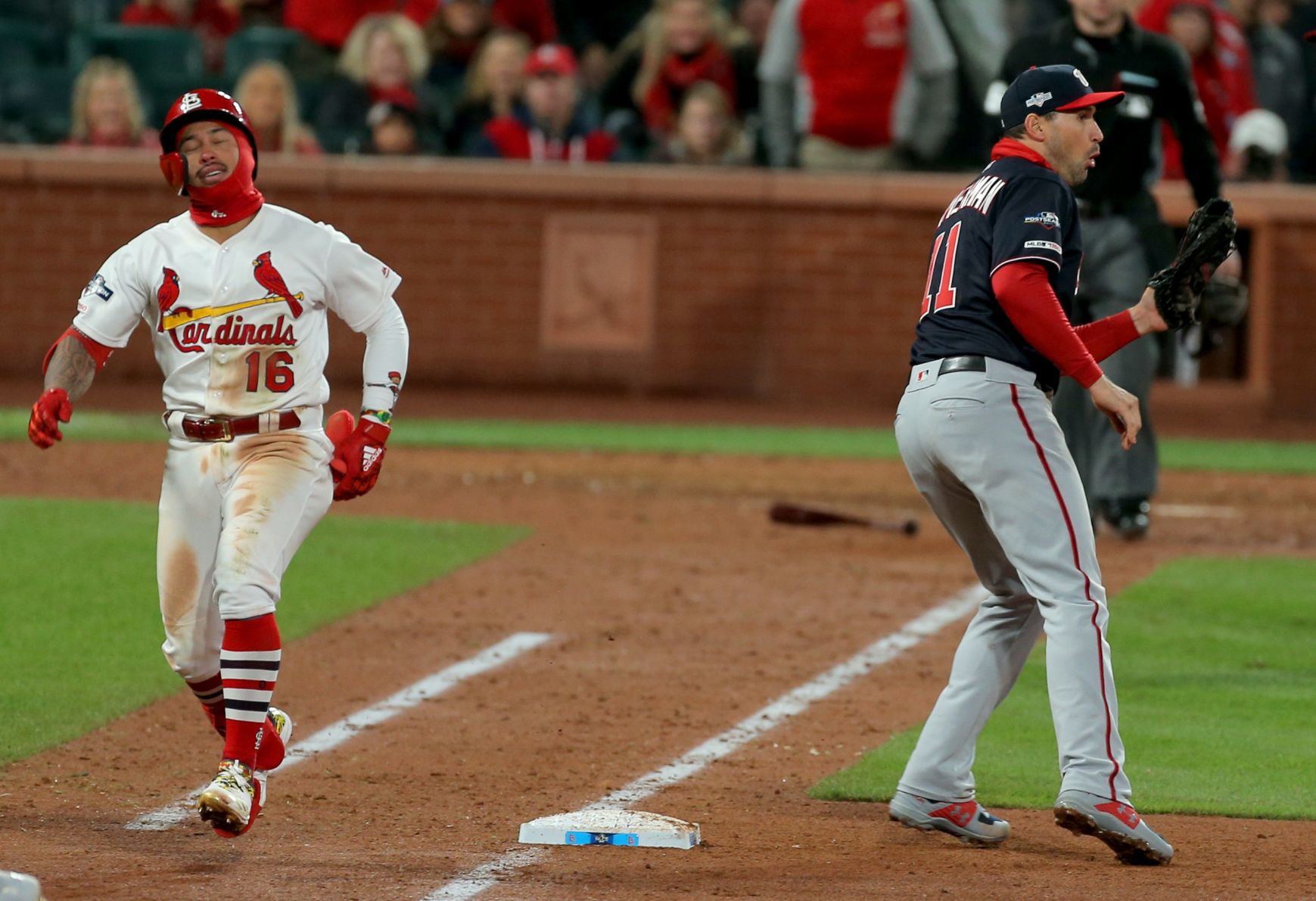 St. Louis Cardinals v. Washington Nationals in NLCS Game 1
